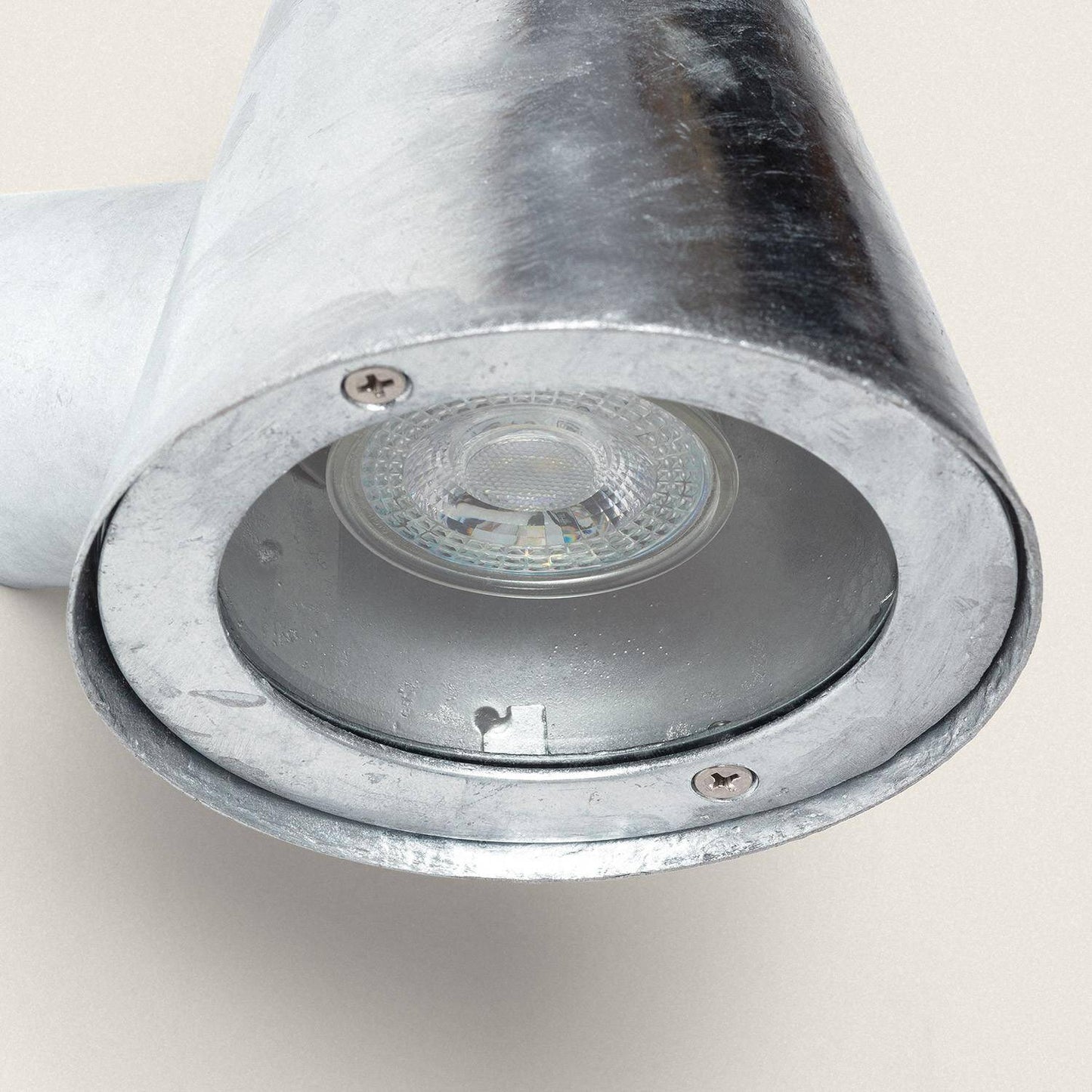 Aplique de Pared Exterior Acero Galvanizado Coastal Faroe
