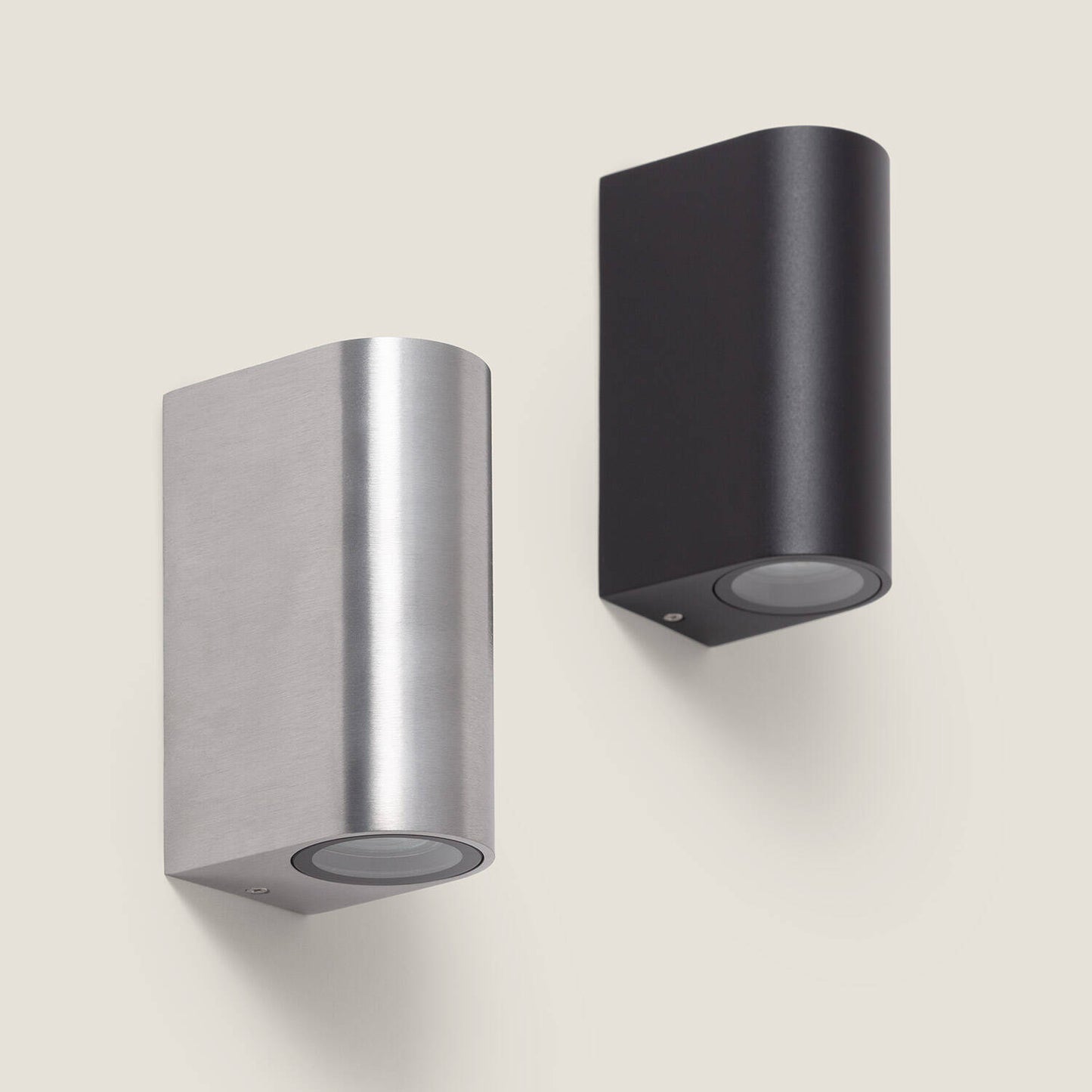 Aplique de Pared Exterior Aluminio Iluminación Doble Cara Big Gala
