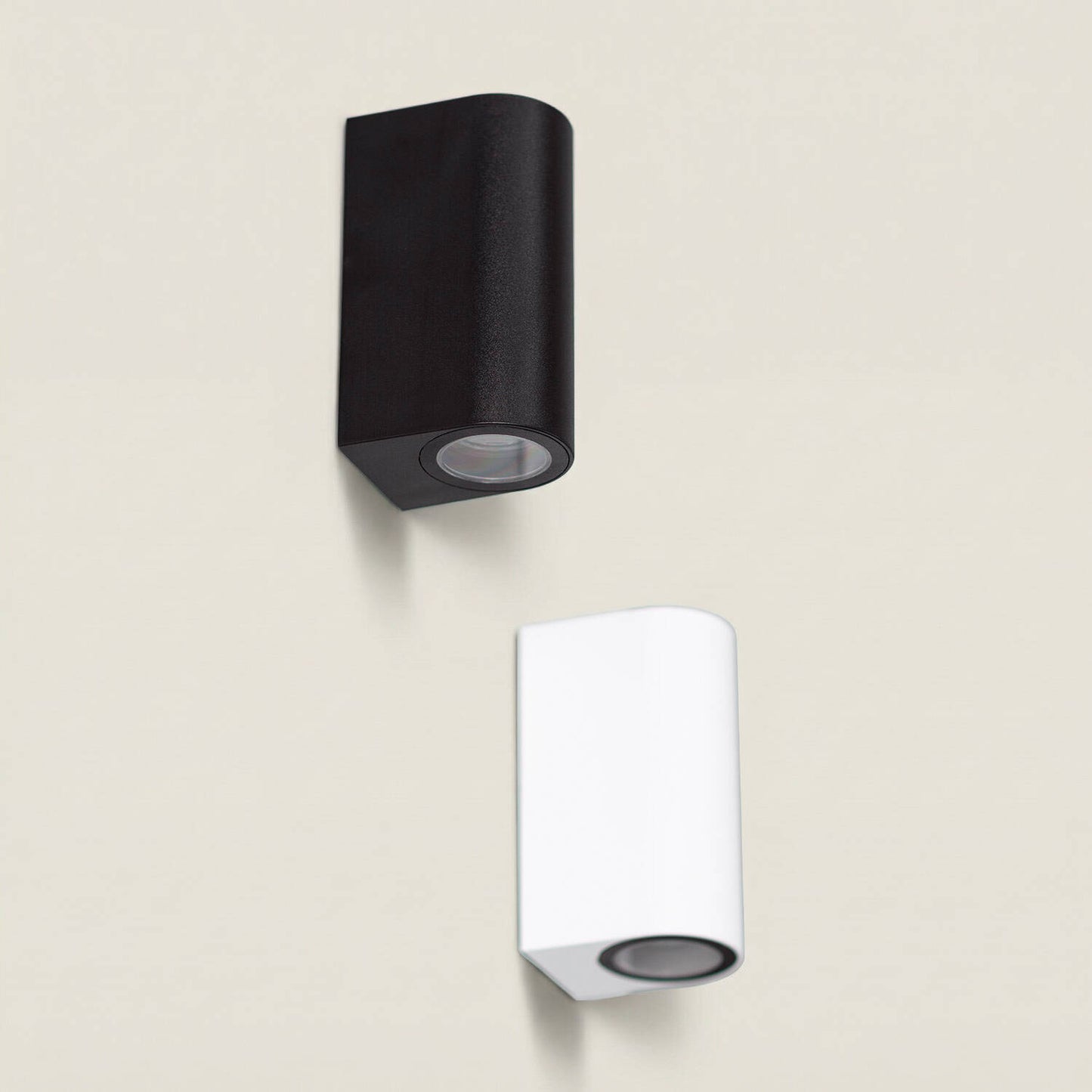 Aplique de Pared Exterior Iluminación Doble Cara Gala Blanco