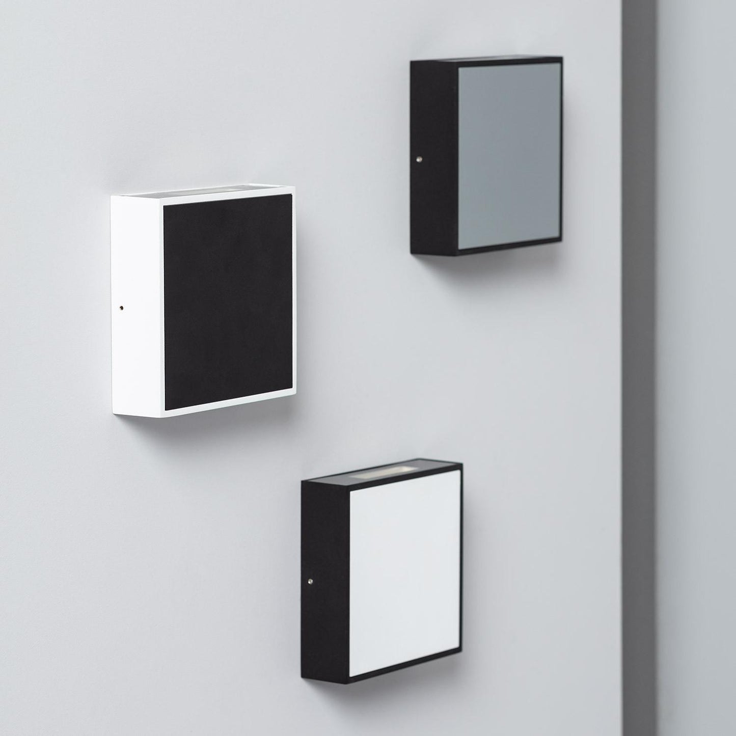Aplique de Pared Exterior LED 6W de Aluminio Roma Negro