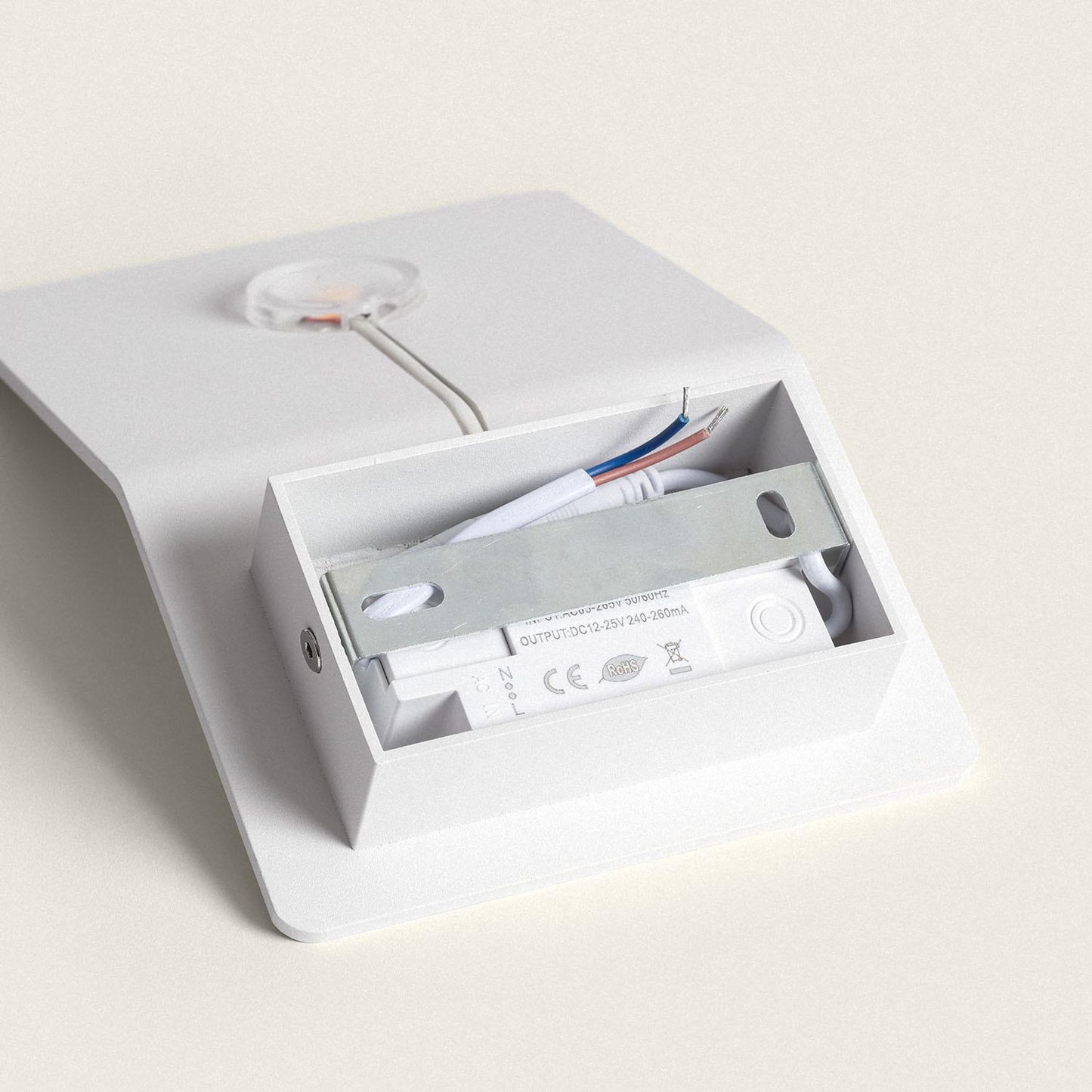 Aplique de Pared LED 6W de Aluminio Lerna Blanco