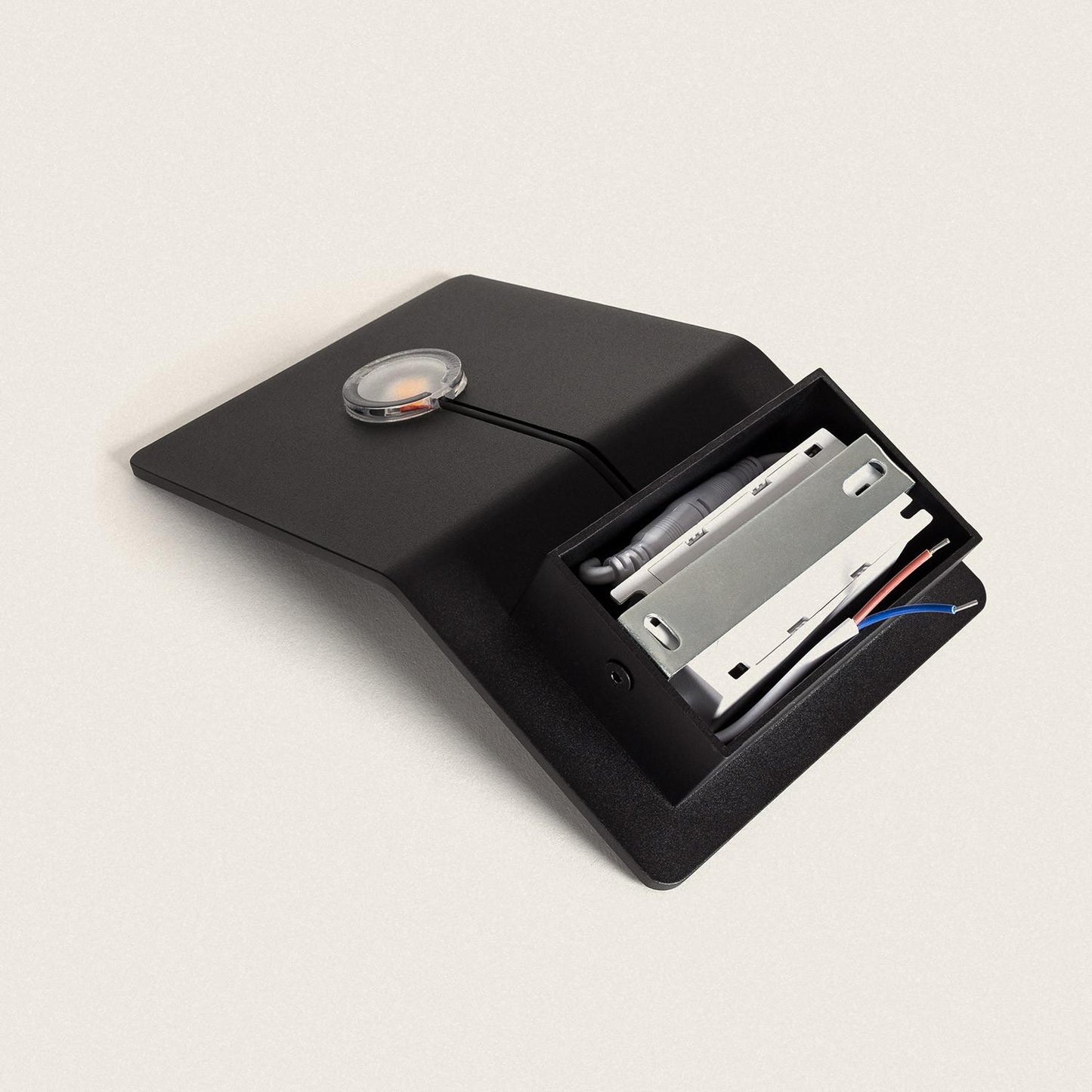 Aplique de Pared LED 6W de Aluminio Lerna Negro