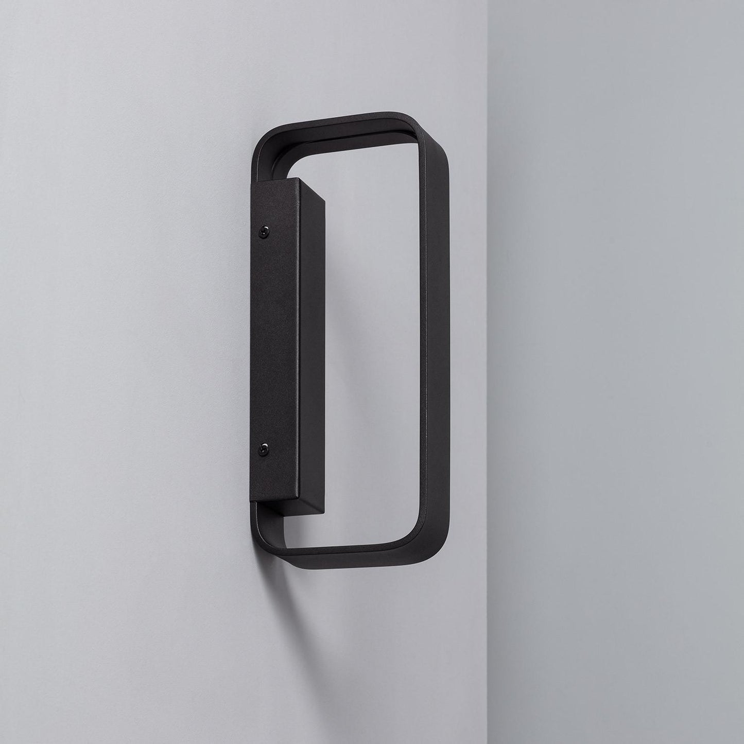 Aplique de Pared LED 9W de Aluminio Deves Negro