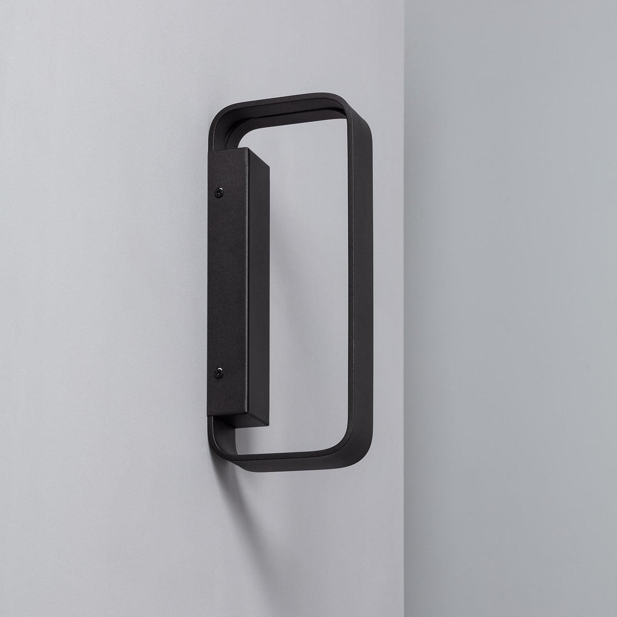 Aplique de Pared LED 9W de Aluminio Deves Negro
