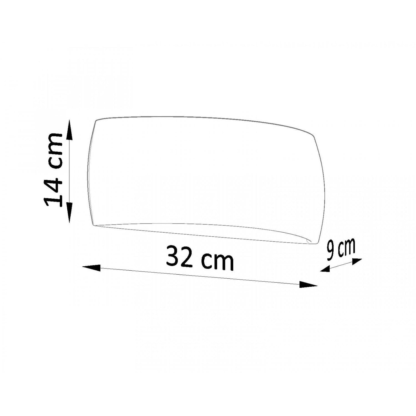 Aplique de Pared Pontius White SOLLUX