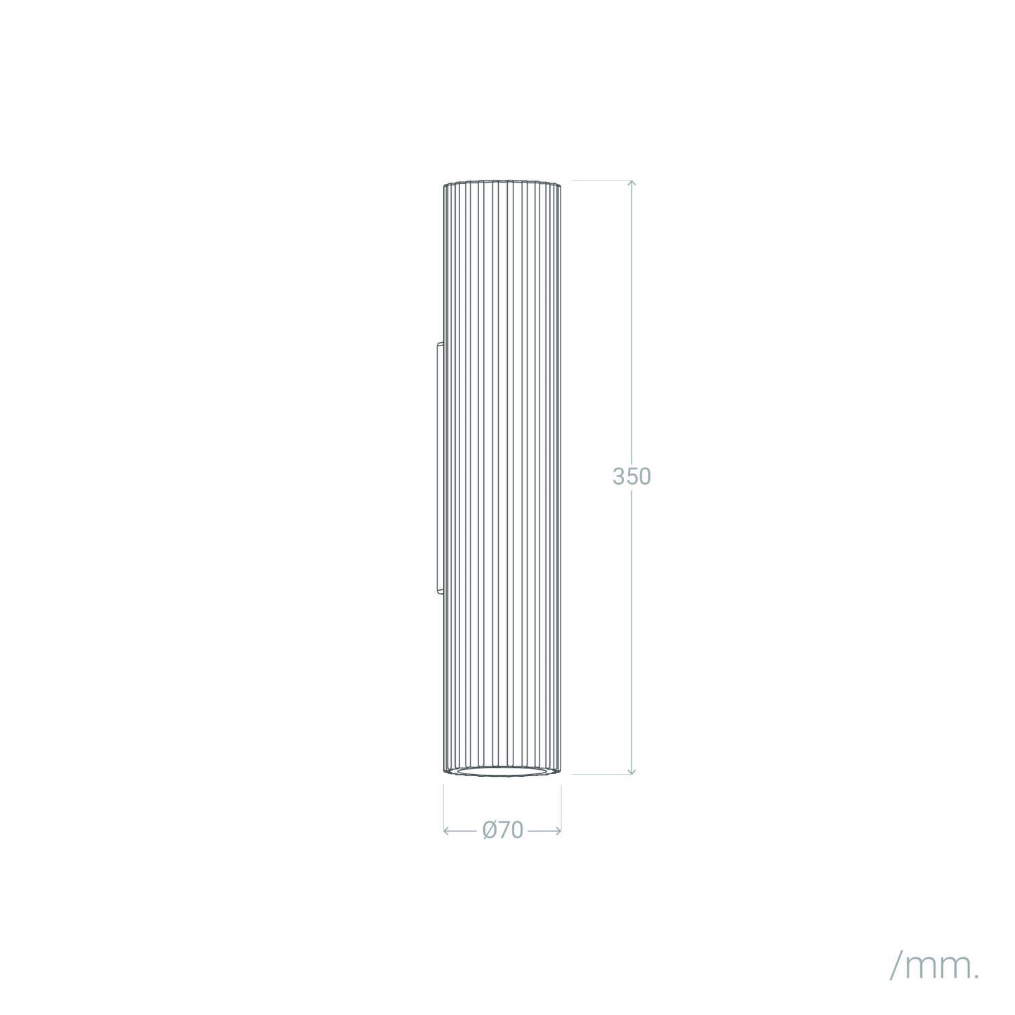 Aplique de Pared Yeso Colum