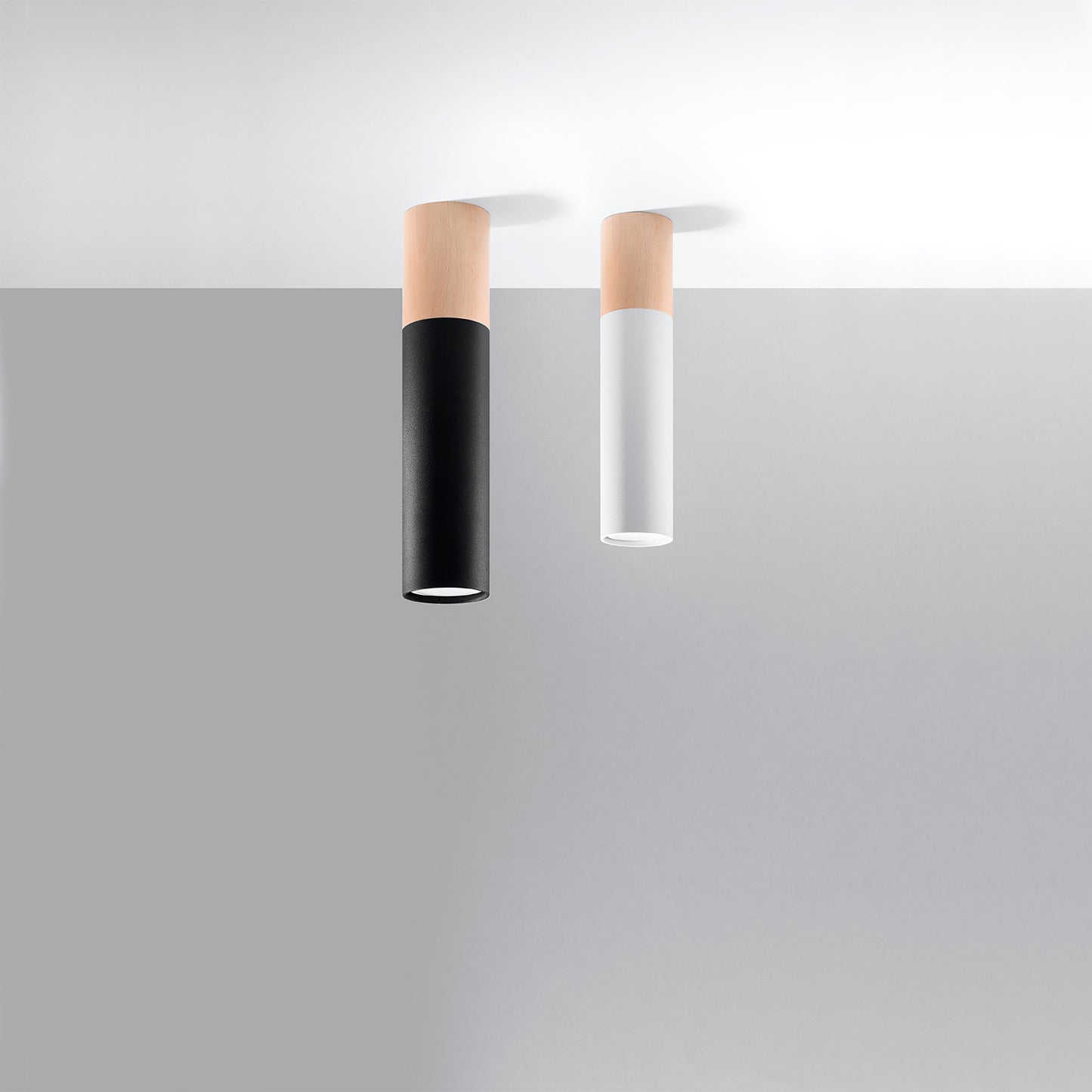 Aplique de Techo Pablo Madera SOLLUX