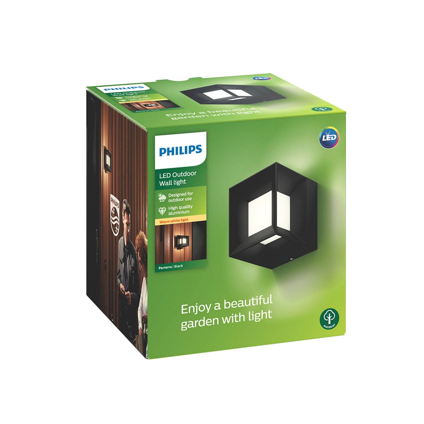 Aplique LED PHILIPS Parterre 8W