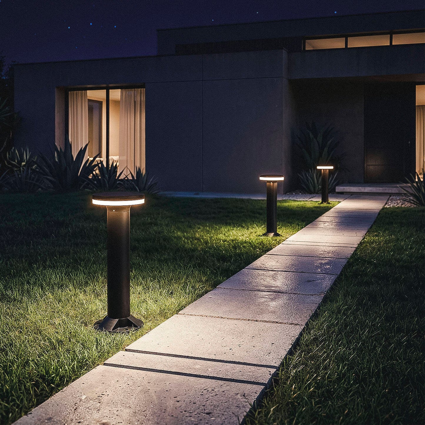 Baliza Exterior LED 12W Superficie Pie 40cm Duero