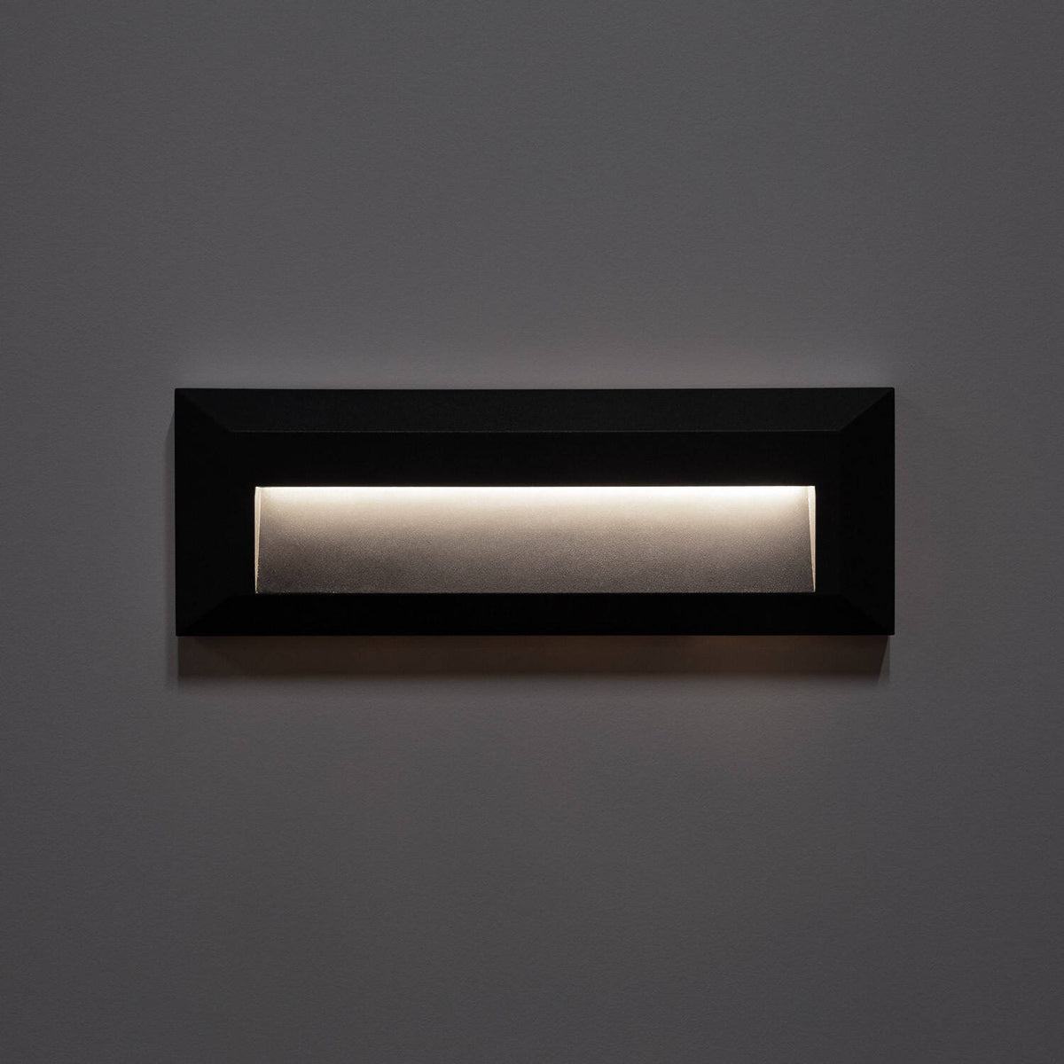 Baliza Exterior LED 2W Superficie Pared Rectangular Antracita Élide