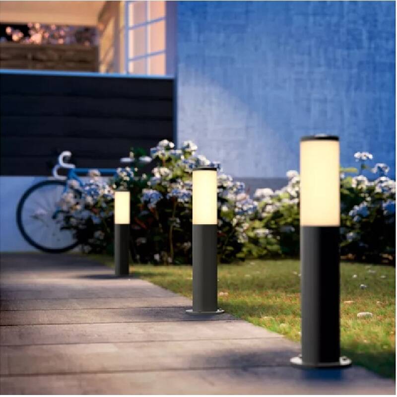 Baliza Exterior Superficie Pie 45cm PHILIPS Utrecht para Bombilla E27