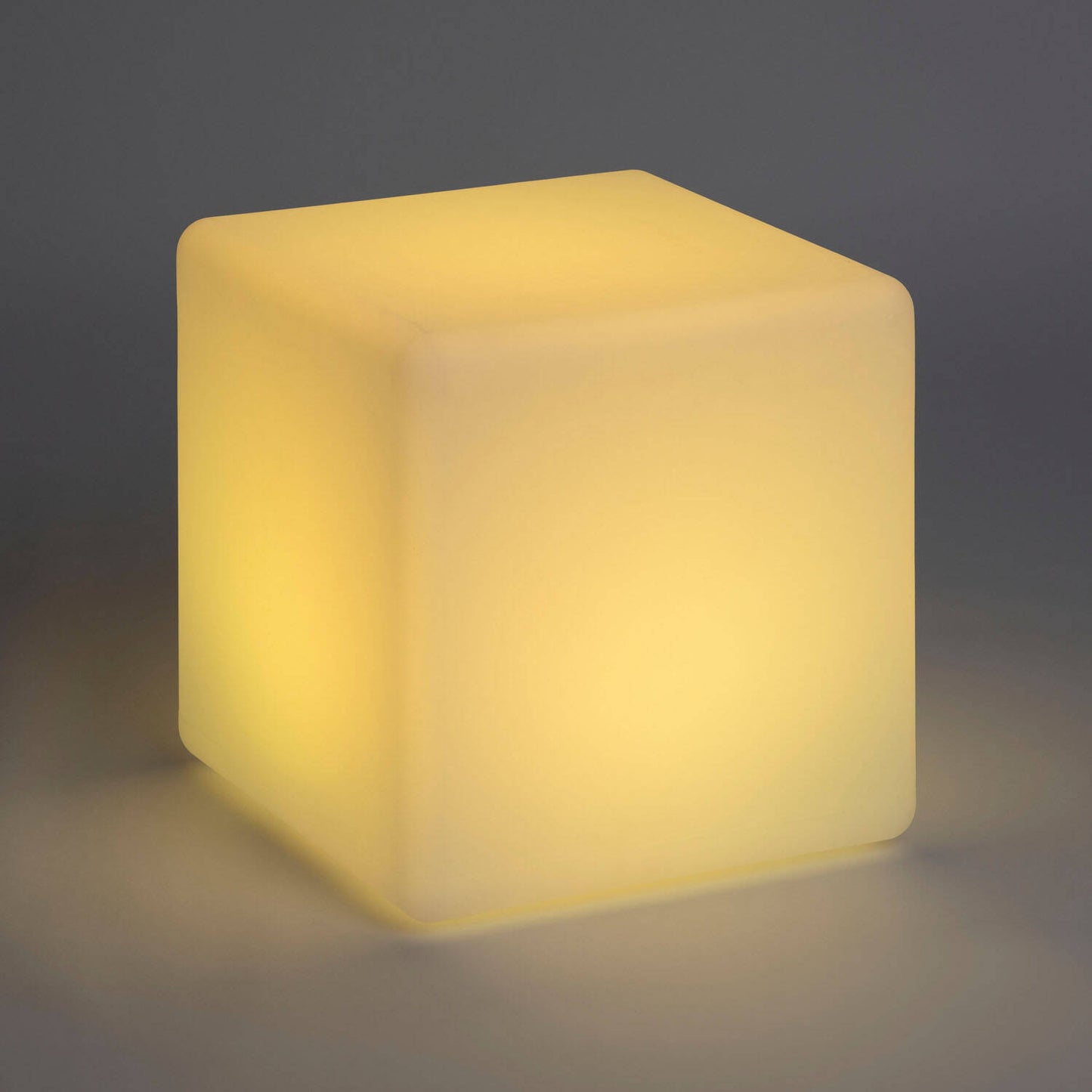Cubo LED RGBW Recargable 40x40 cm