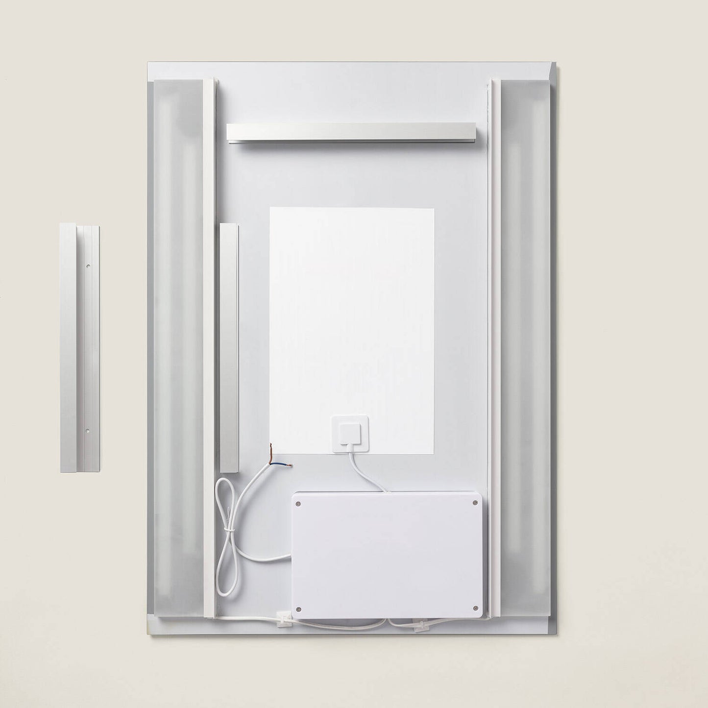 Espejo Baño con Luz LED y Antivaho 70x50 cm Taif