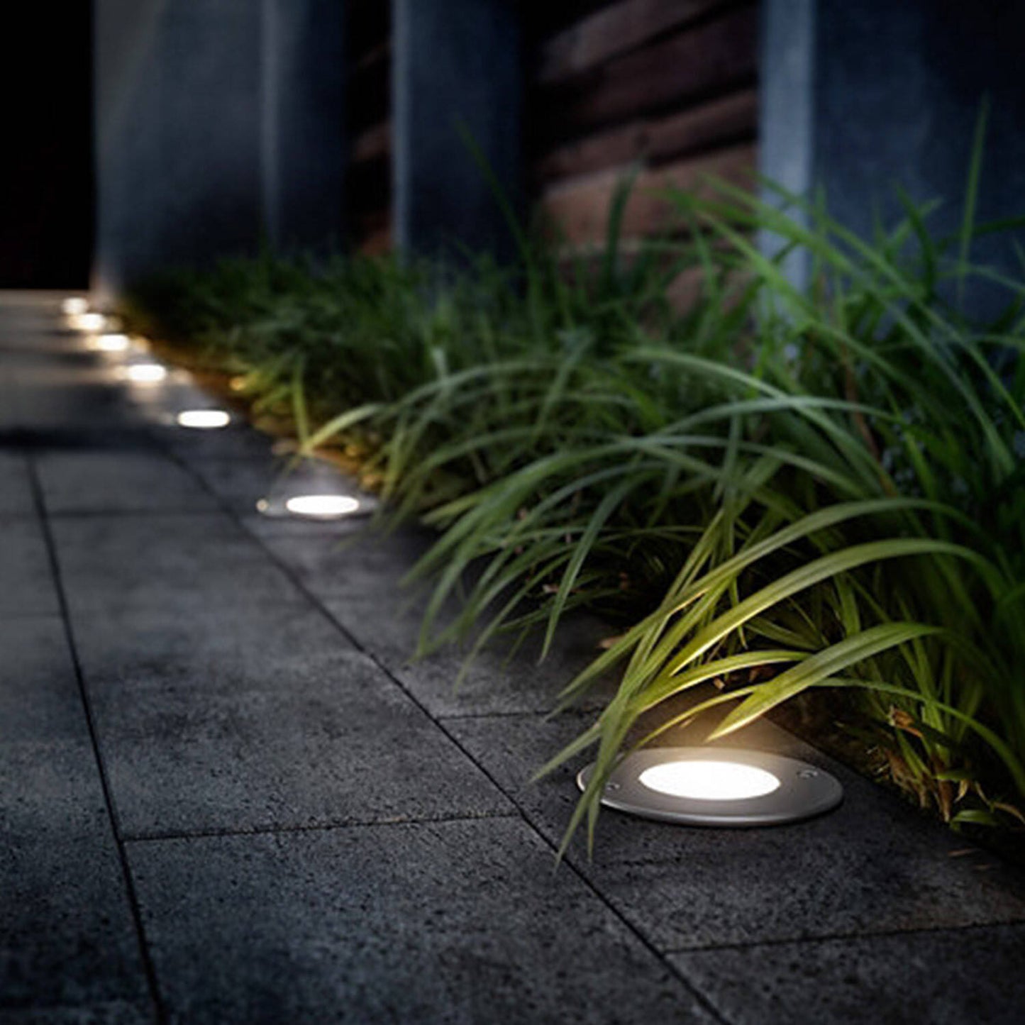 Foco Empotrable en Suelo LED PHILIPS Moss 3W IP67