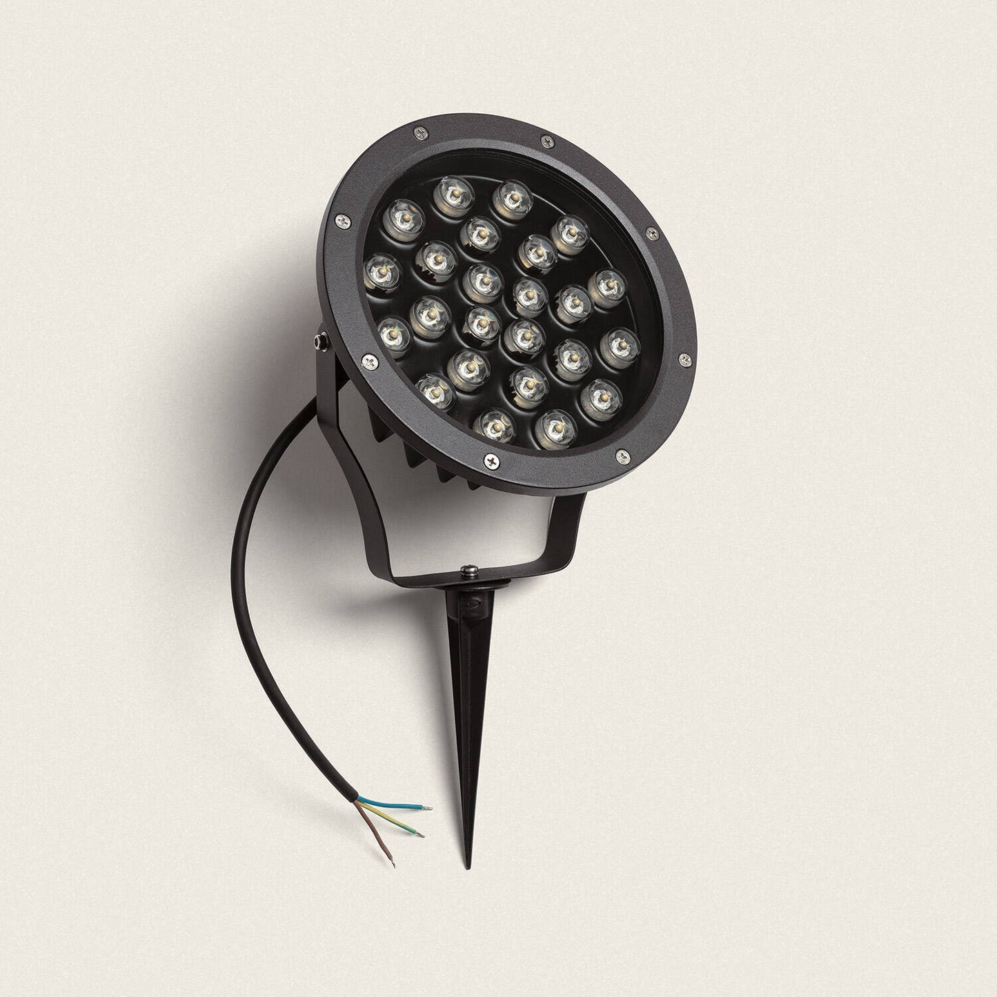 Foco Exterior LED 24W IP67 con Pincho Colmar