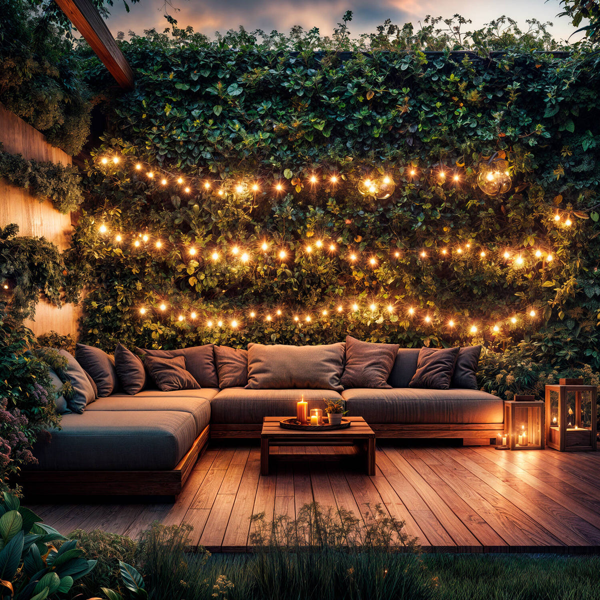 Guirnalda Luces Exterior Easyfit 12VAC con 10 Bombillas 5.65m