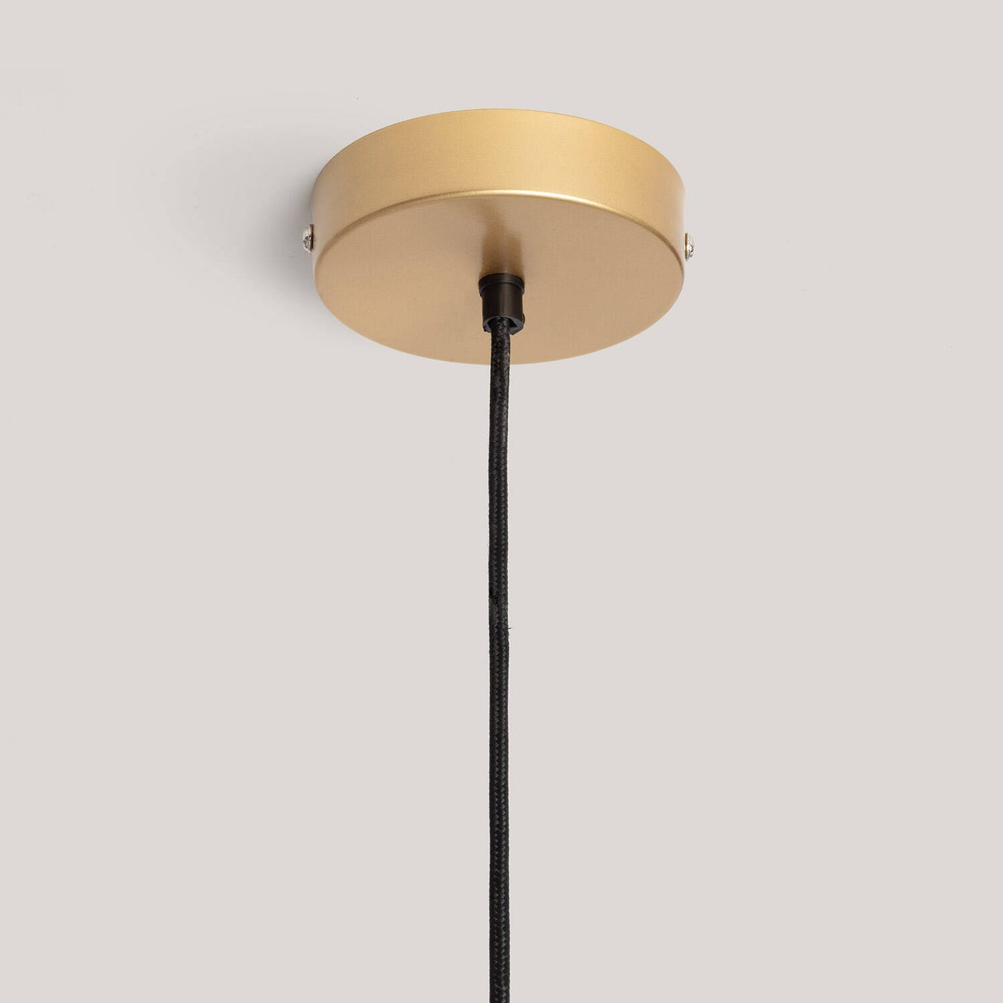 Lámpara Colgante Metal y Cristal Mattina ILUZZIA