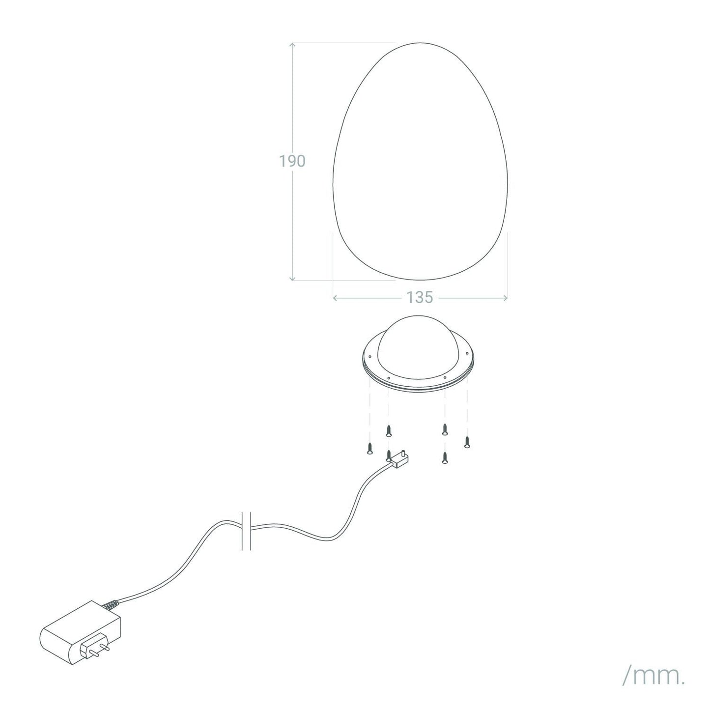 Lámpara de Mesa LED RGB Portátil para Exterior con Batería Recargable Muna