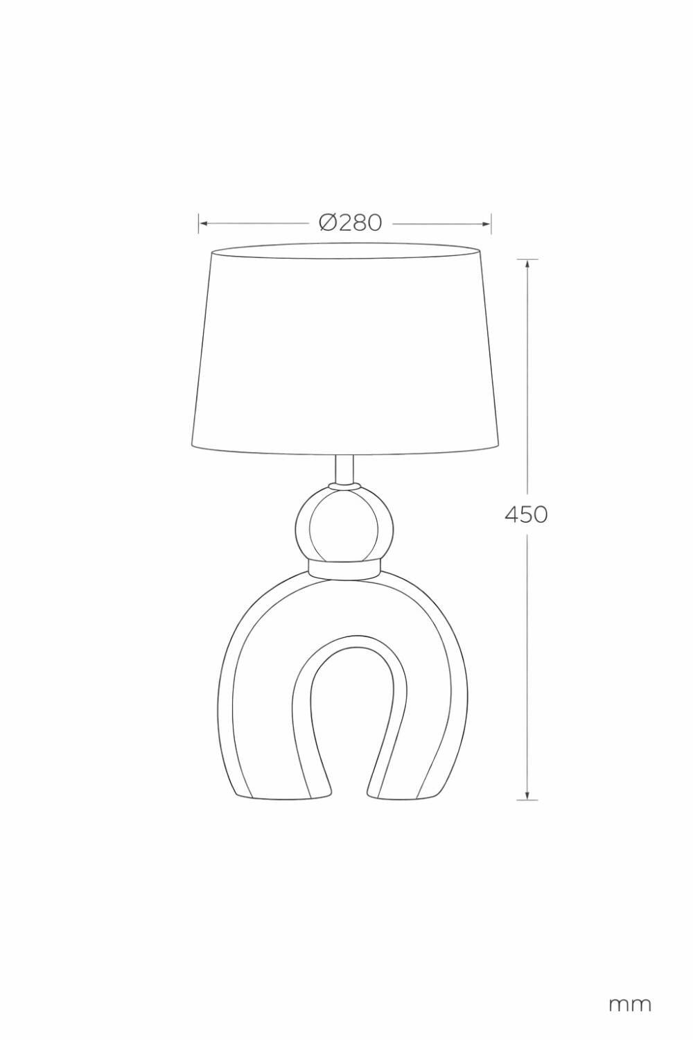 Lámpara de Mesa Madera Hunar II ILUZZIA