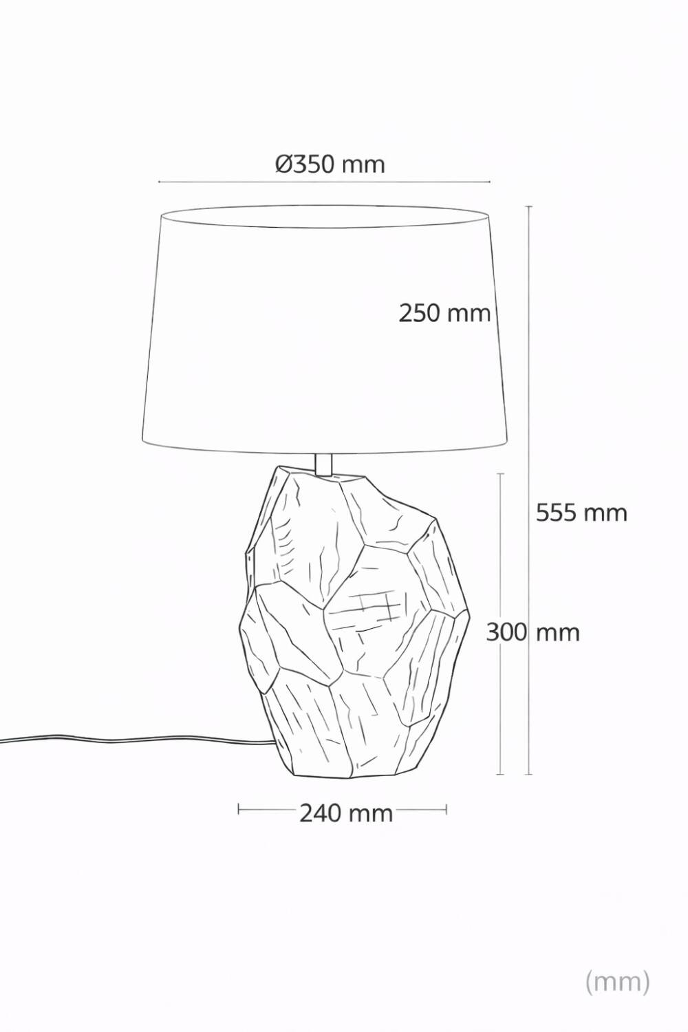 Lámpara de Mesa Metal Nitesh ILUZZIA