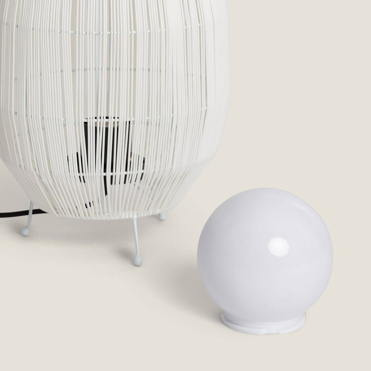Lámpara de Mesa para Exterior Ratán Annecy