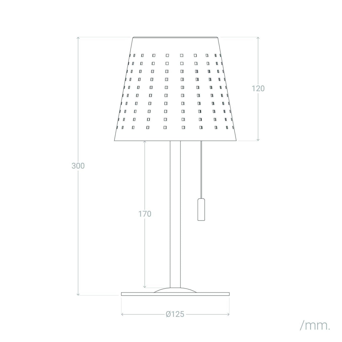 Lámpara de Mesa Solar Exterior LED Portátil con Batería USB Recargable Banate