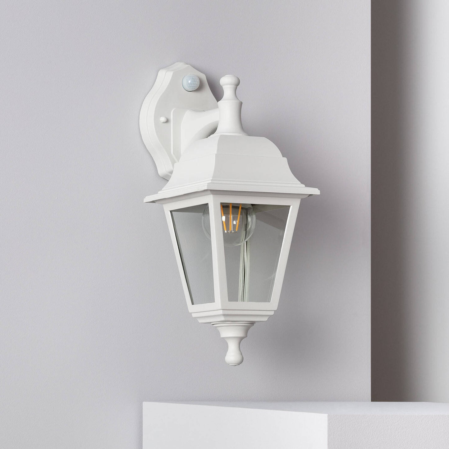 Lámpara de Pared Exterior con Detector de Movimiento PIR Mini Villa