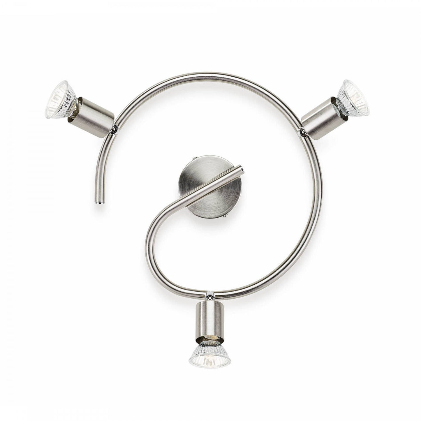 Lámpara de Techo 3 Focos en Espiral PHILIPS Limbali