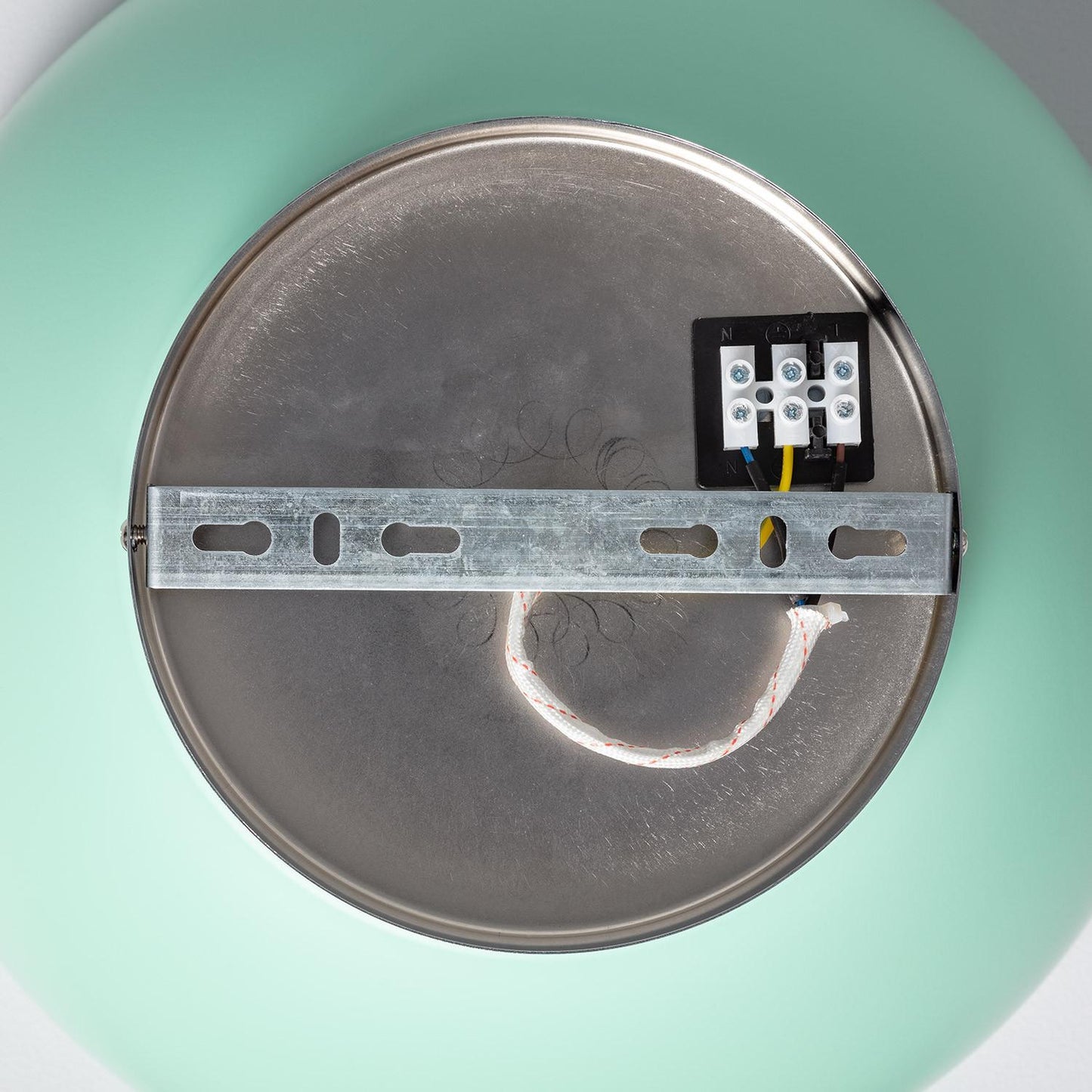 Plafón Circular Aluminio Ø305 mm Bosco Silver
