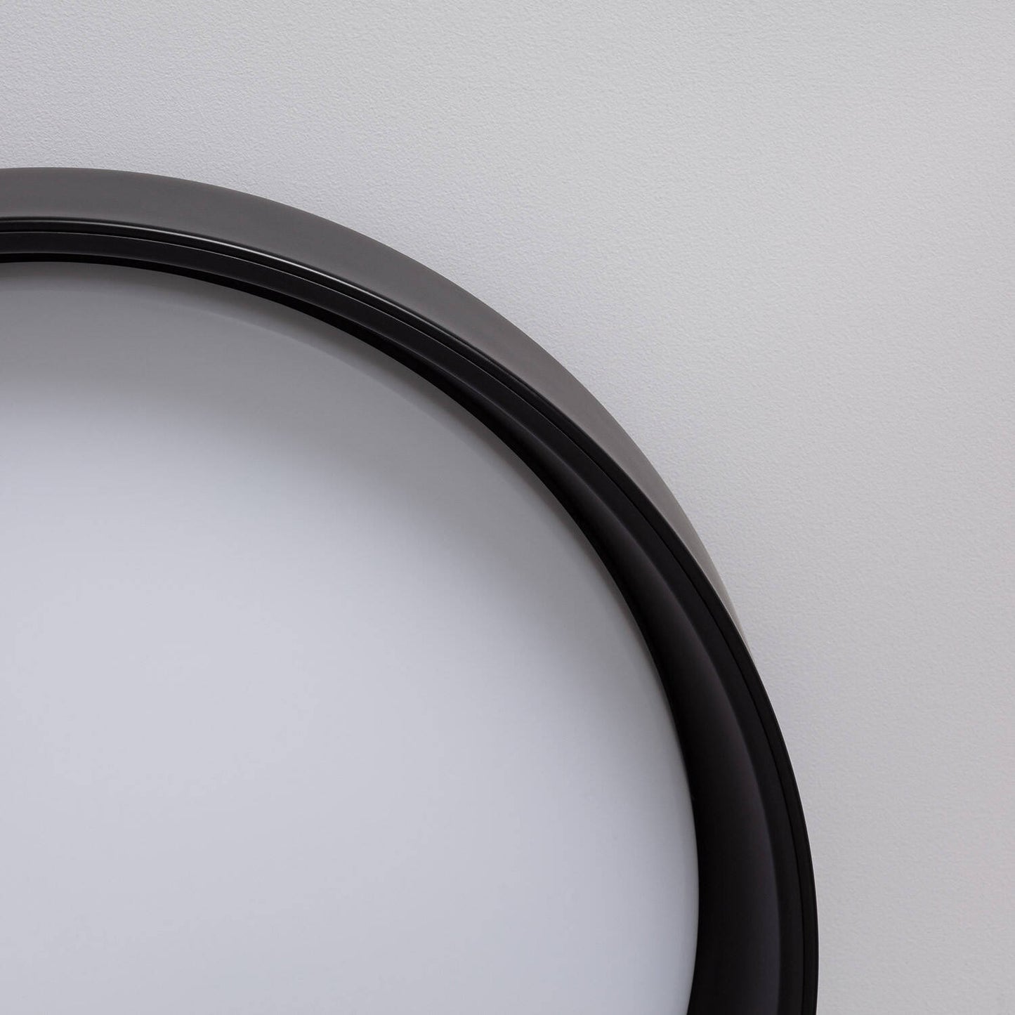 Plafón LED 20W Circular Metal Ø450 mm Negro Design