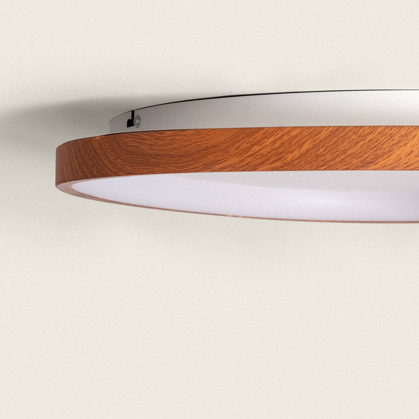 Plafón LED 30W Ovalado Aluminio Ø600 mm CCT Seleccionable Owen