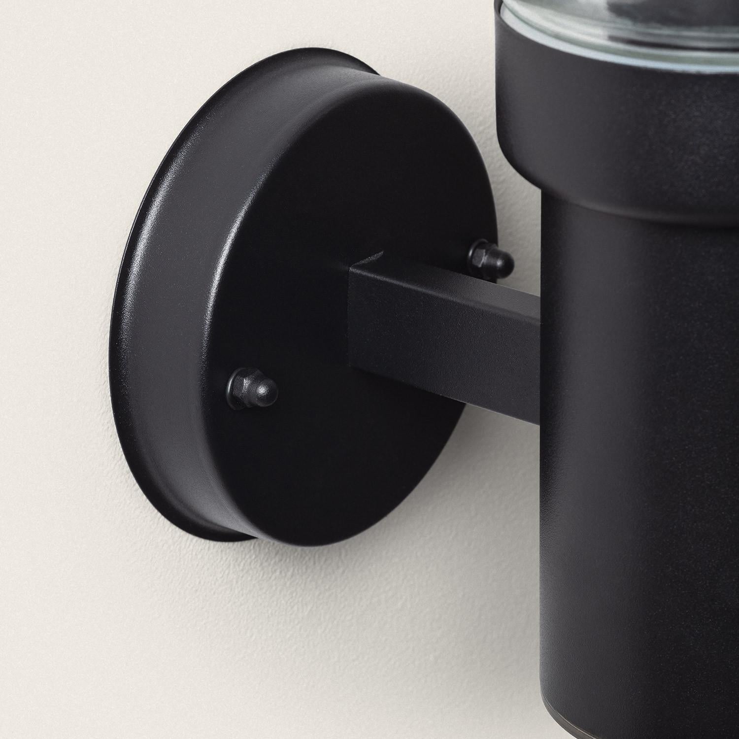 Aplique de Pared Exterior Acero Inoxidable con Sensor Crepuscular Optic