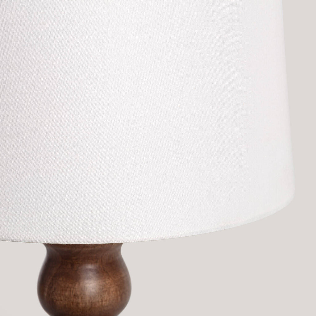 Lámpara de Mesa Madera Anahla ILUZZIA