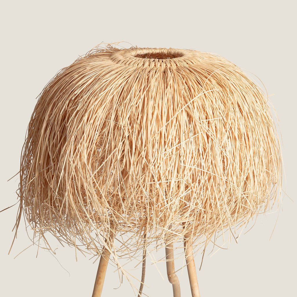 Lámpara de Pie Ratán Lasje