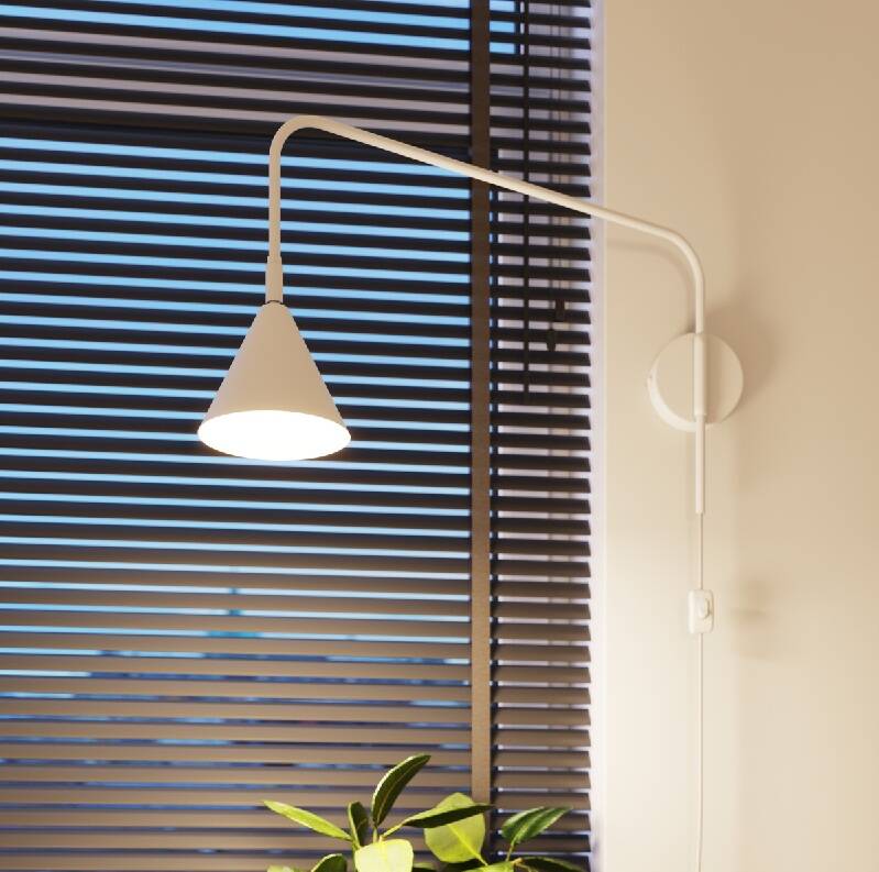 Lámpara de Pared Acero Nox SOLLUX