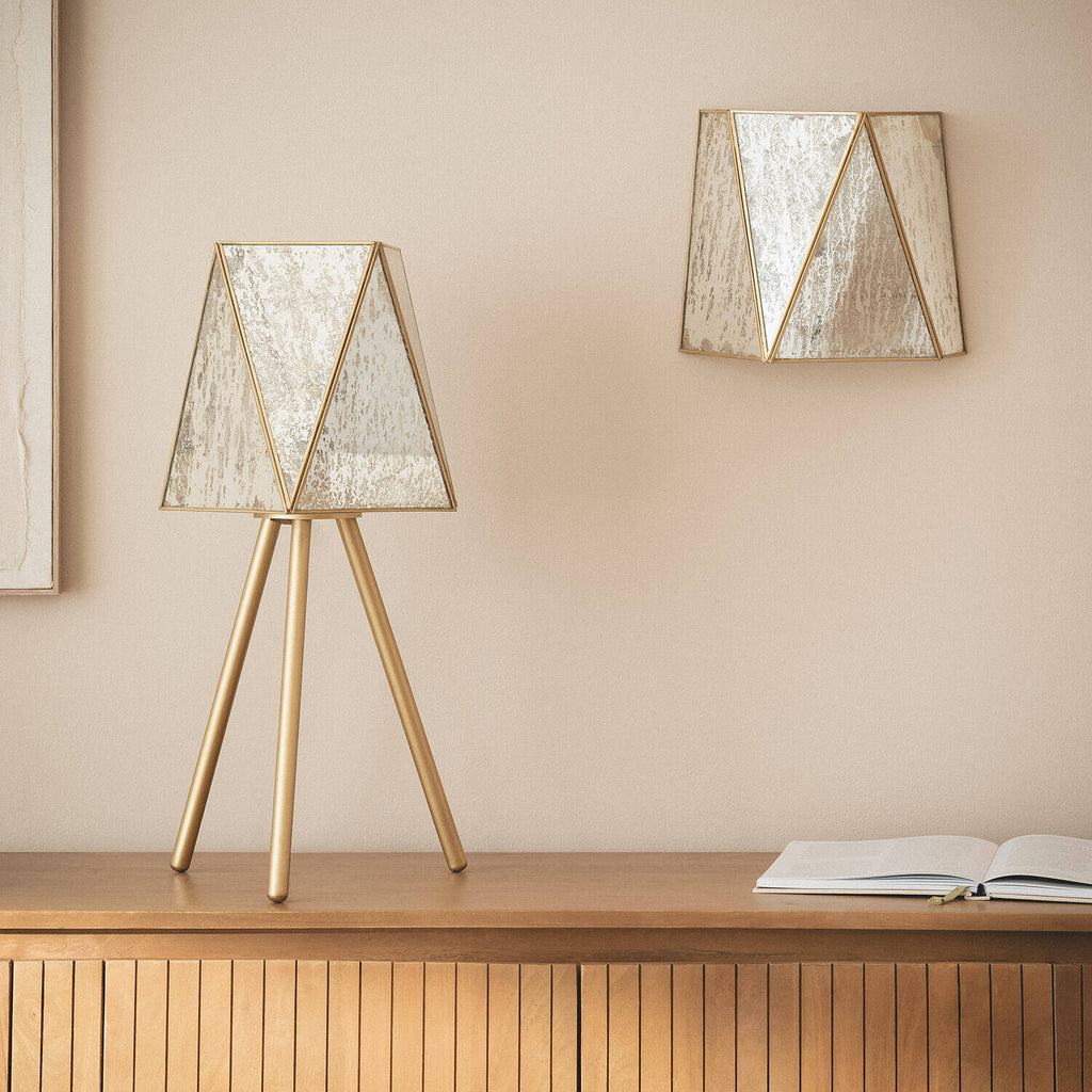 Aplique de Pared Metal Cristal Mattina  ILUZZIA