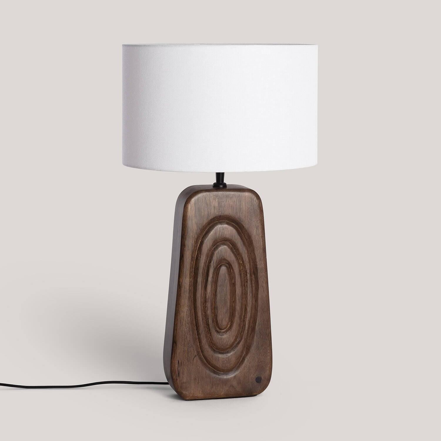 Lámpara de Mesa Madera Ishana ILUZZIA