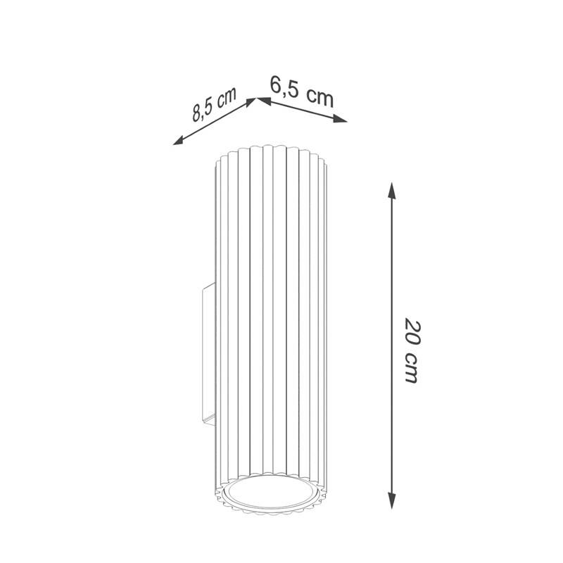 Aplique de Pared Karbon 20 SOLLUX