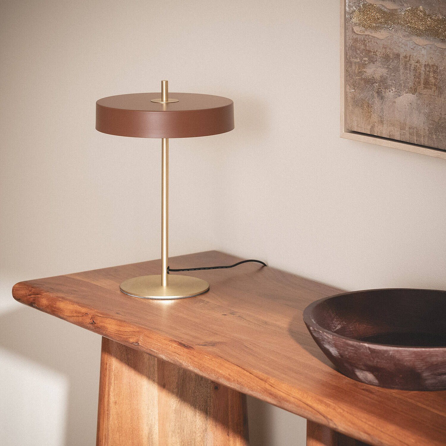 Lámpara de Mesa LED 3.6 W Metal Korkor