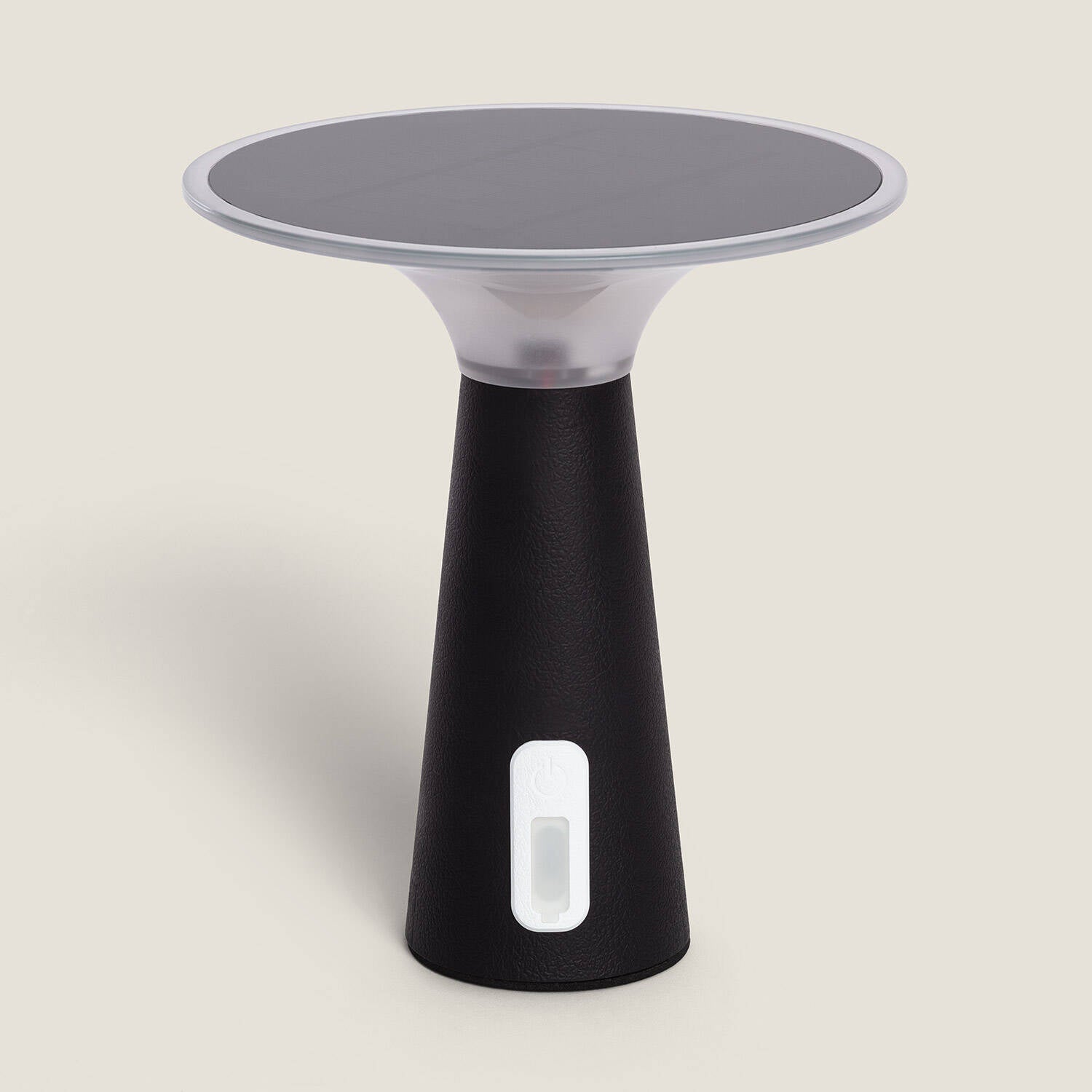 Lámpara de Mesa Solar Exterior LED Metal Portátil con Batería USB Recargable Soucha