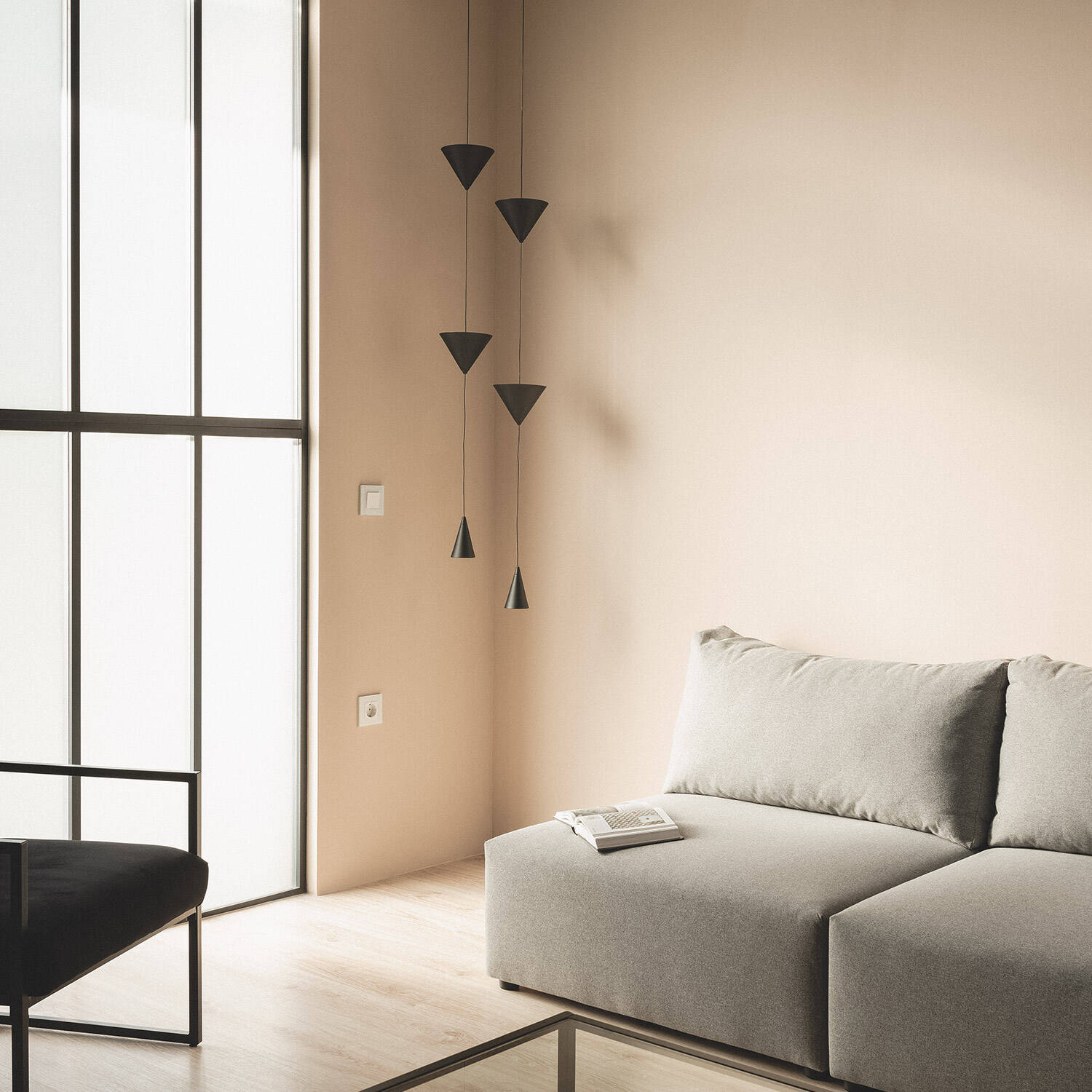 Lámpara Colgante LED 13W Metal Tadim