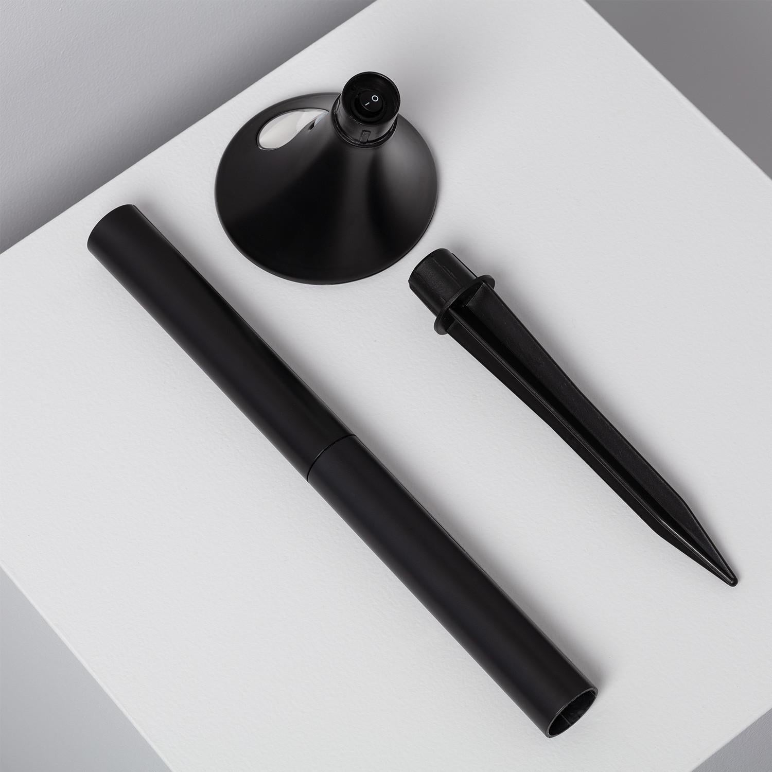 Pack 2 Balizas Solar Exterior LED con Pincho Pie 60cm con Detector de Movimiento