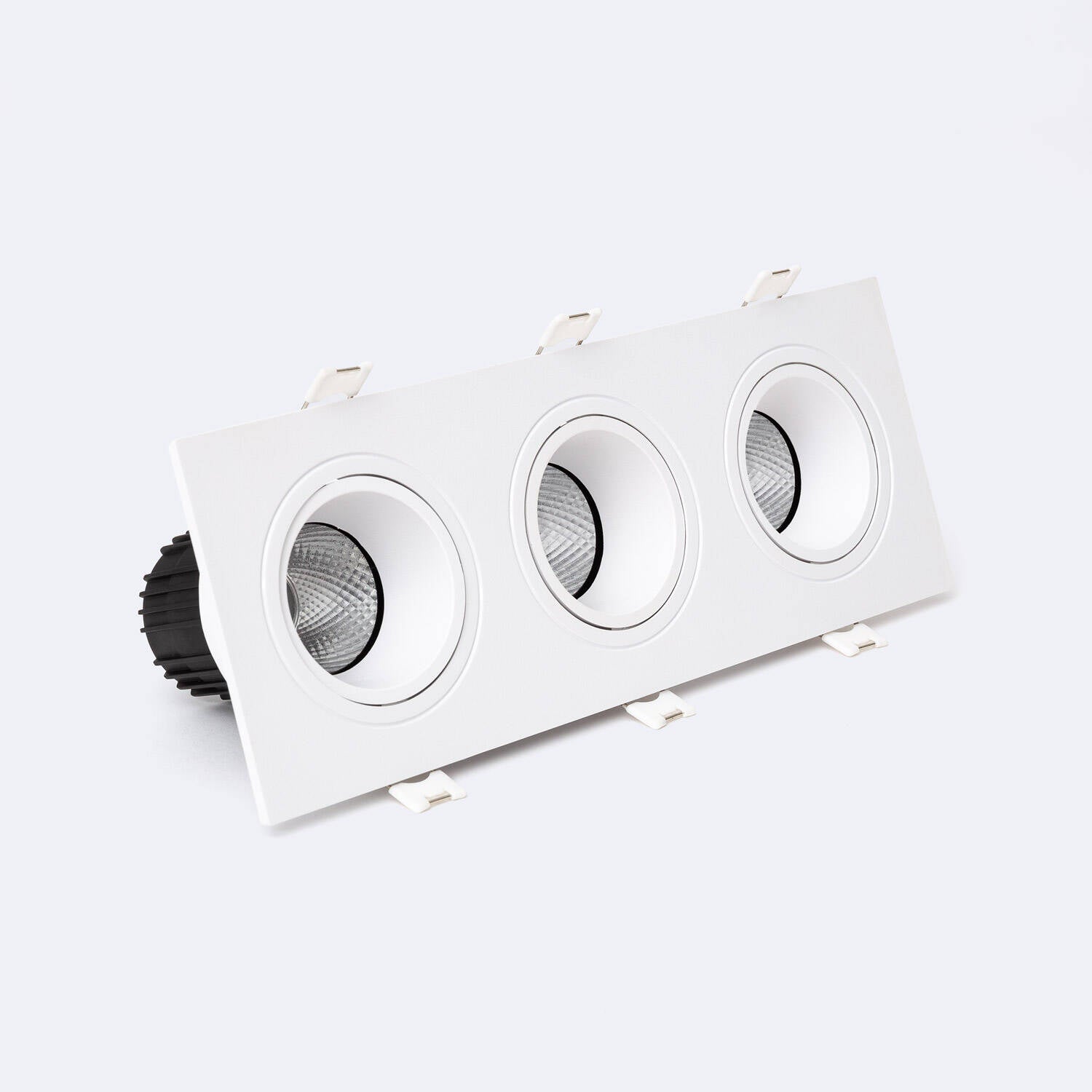 Downlight Cuadrado Basculante LED 21W Corte 235x75 mm