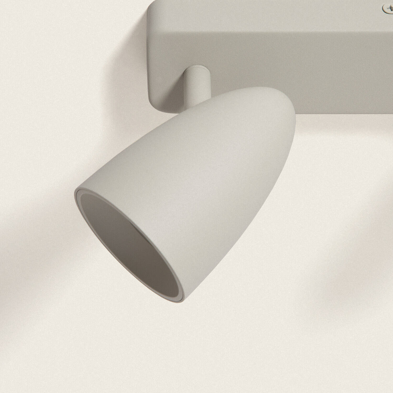 Aplique Aluminio Rectangular Adrien 2 Focos