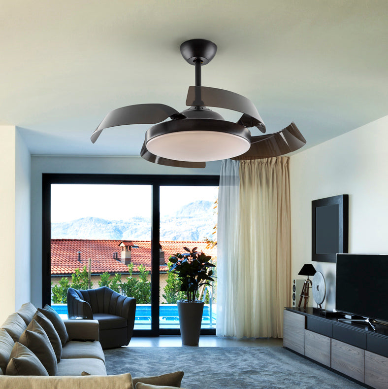 ENZO LED Ceiling Fan White | Black Ø107cm