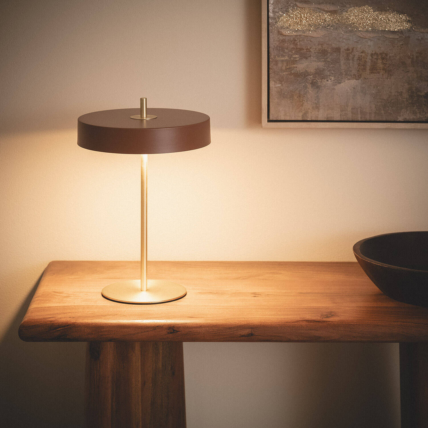 Lámpara de Mesa LED 3.6 W Metal Korkor