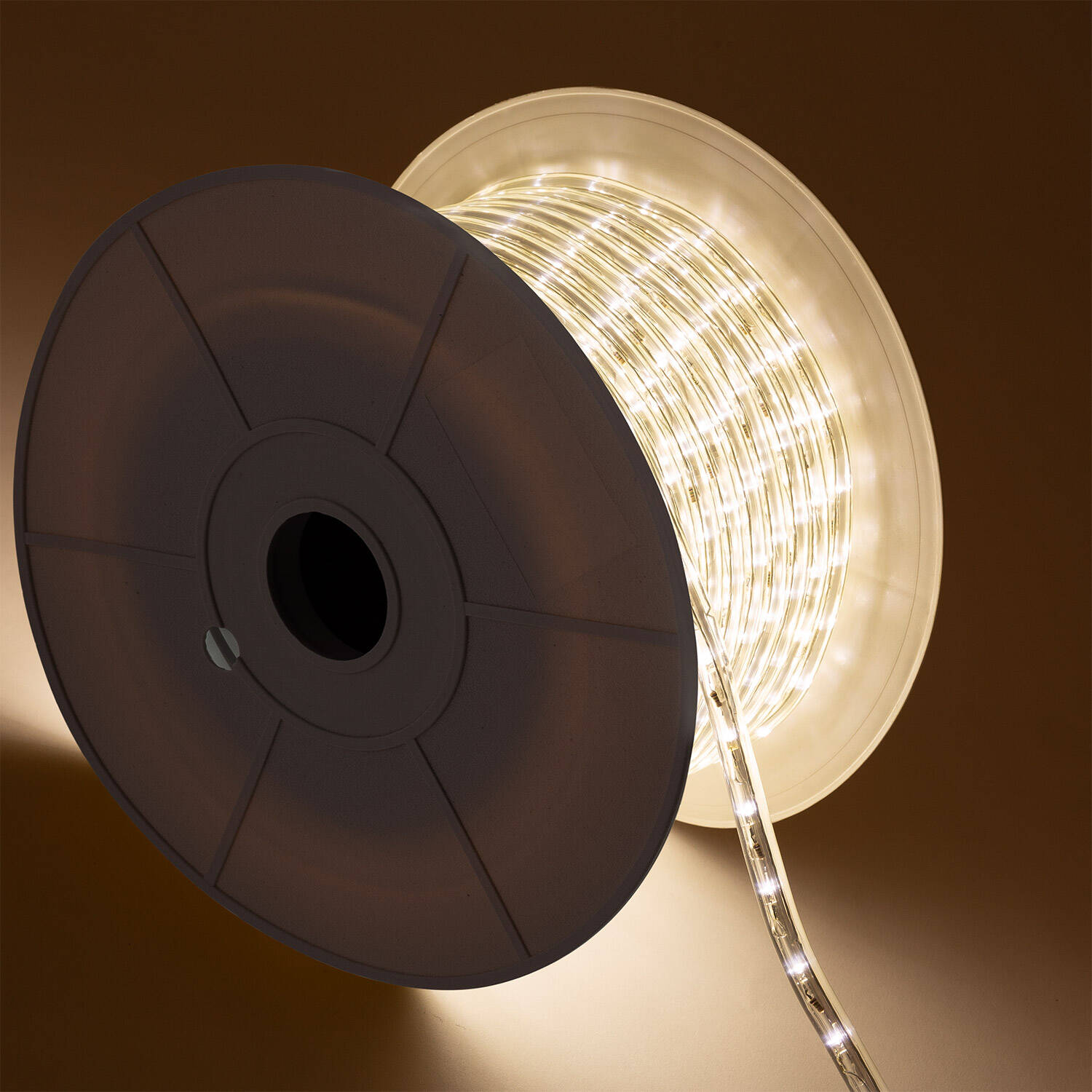 Manguera LED Redonda 220V 36 LED/m BOBINA 50m Corte 100cm IP65