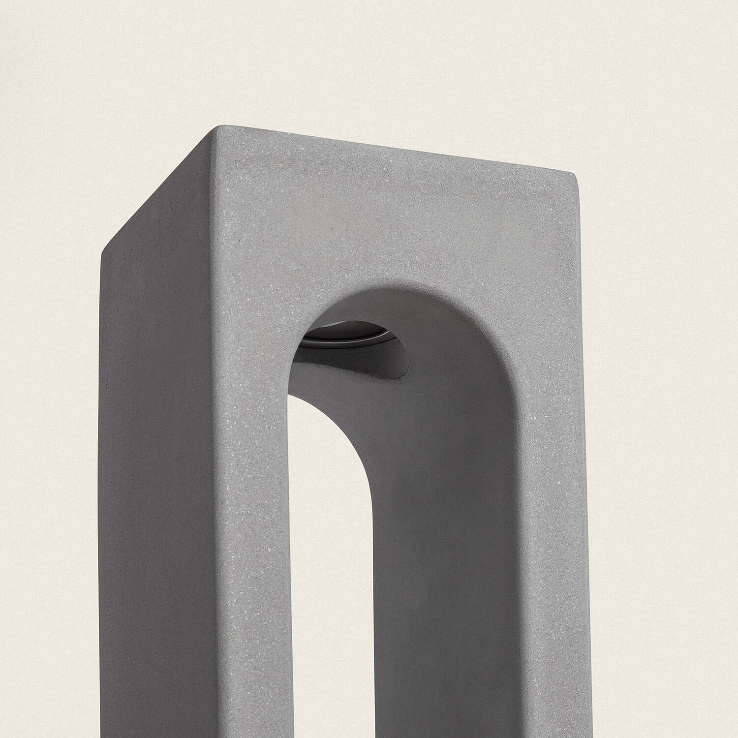 Baliza Exterior LED Regulable 6W Cemento Sylexa 70 cm