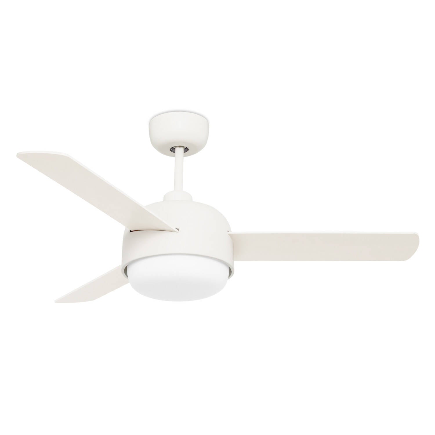 Ventilador de Techo Silencioso Klar Beige Aspas Reversibles 106.6cm Motor DC LEDS-C4 30-4864-16-F9