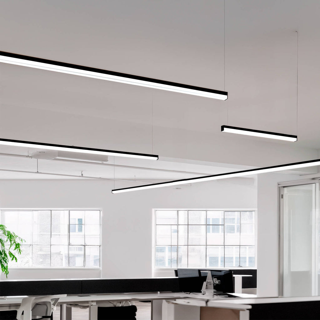 Perfil Aluminio Colgante 2m para Tira LED hasta 17 mm